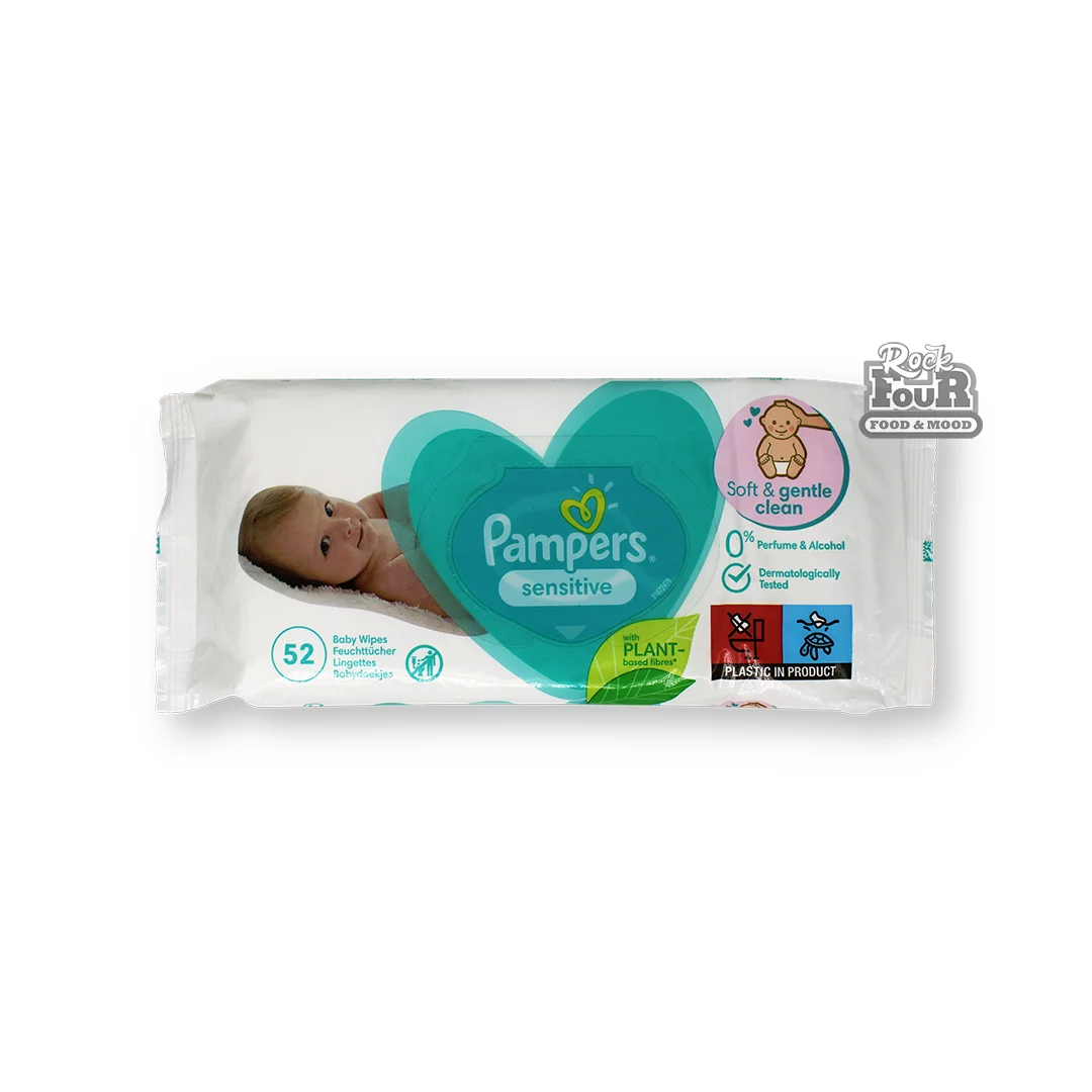 Wet wipes for children "Pampers" 52pcs